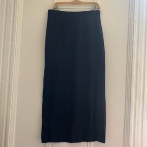 Madewell High Waisted Midi Skirt